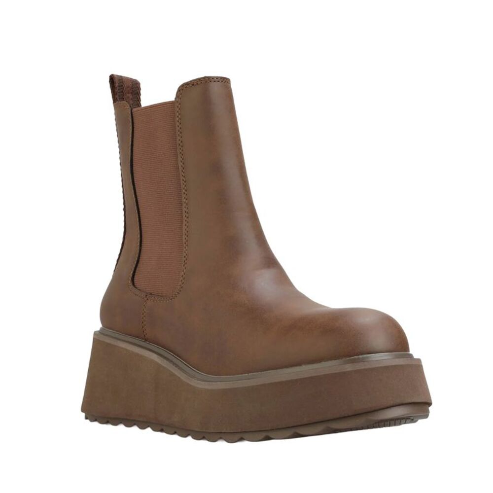 Rocket Dog Womens/Ladies Heyday Platform Chelsea Boots / Brown
